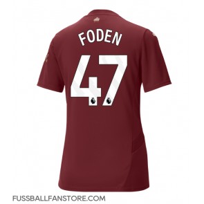 Manchester City Phil Foden #47 Replik 3rd trikot Damen 2024-25 Kurzarm